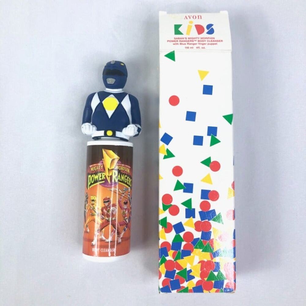 90s Avon Kids Power Rangers Body Wash